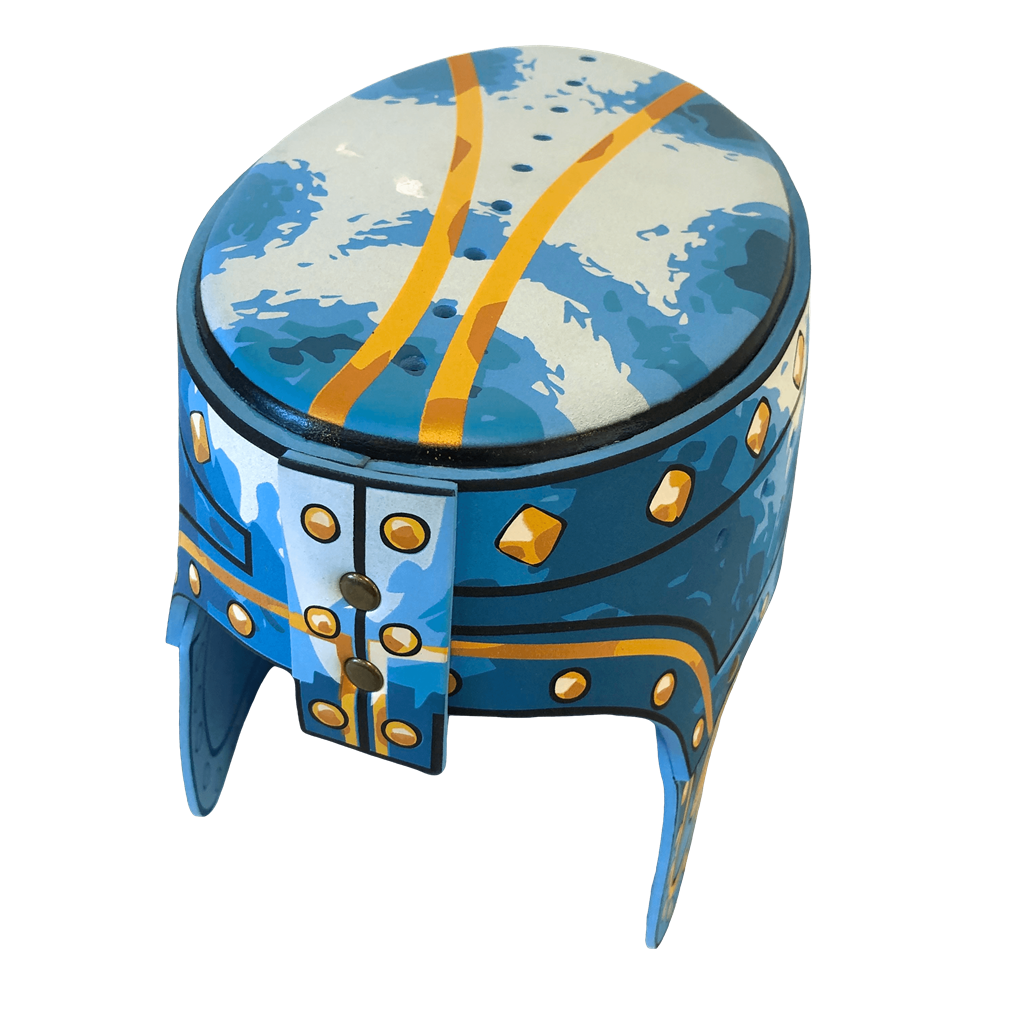 Noble Knight Helmet - Blue