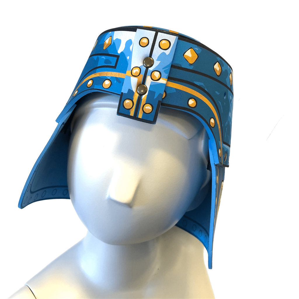 Noble Knight Helmet - Blue