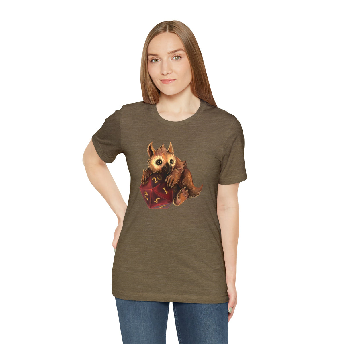 Owliver with High Variance D20 Short Sleeve Tee