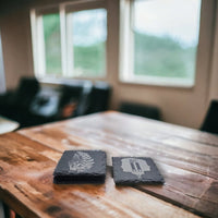 Cordyceps Chronicles Slate Coaster Set (4pc) – Endure & Protect