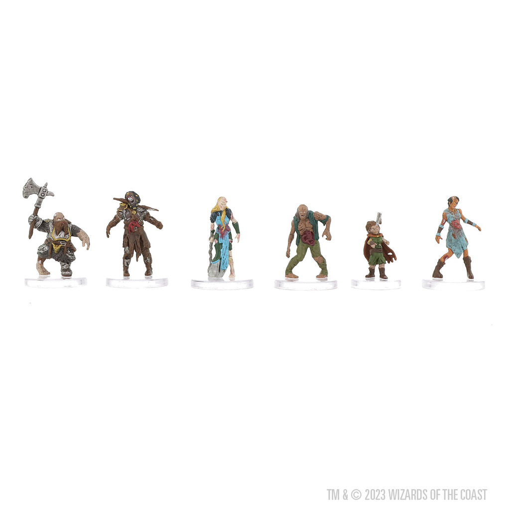 D&D Icons of the Realms: Undead Armies — Zombies (6-Pack)