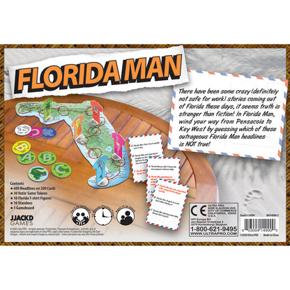 Florida Man Fake News Party Game