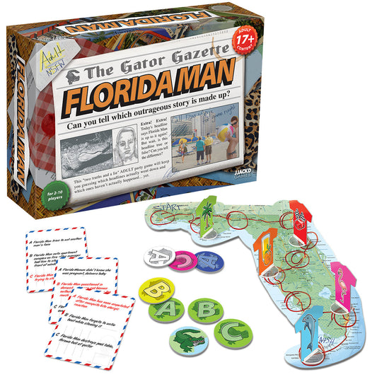 Florida Man Fake News Party Game