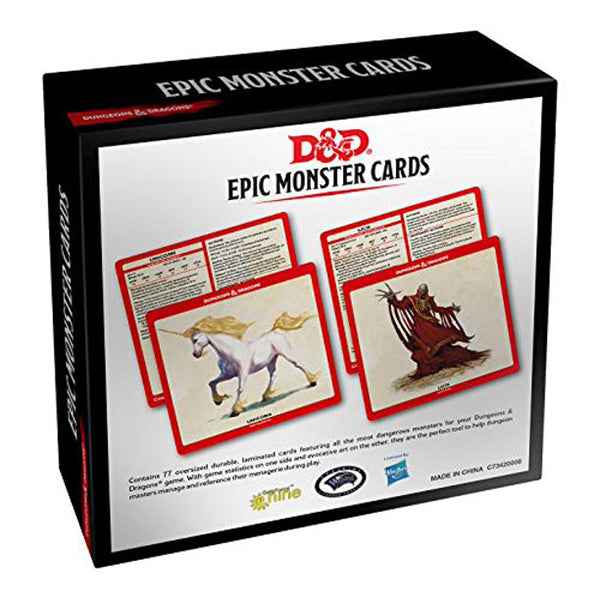 D&D: Monster Cards - Epic Monster Cards