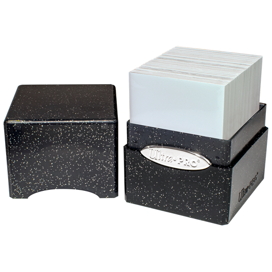 Glitter SATIN® Cube - Black