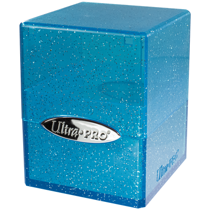 Glitter SATIN® Cube - Blue