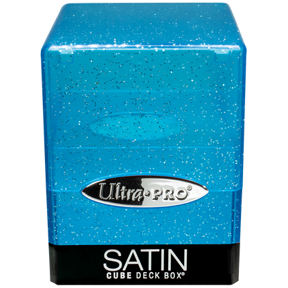 Glitter SATIN® Cube - Blue