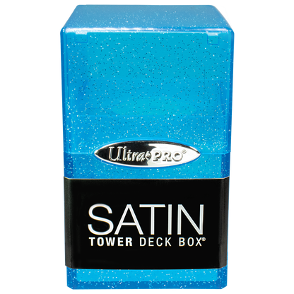 Glitter SATIN® Tower DECK BOX® - Blue