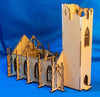 15mm Ruined Church/Cathedral (MDF) - 15MMDF351