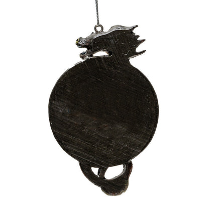 Yin Yang Guardian Dragon Ornament by Anne Stokes