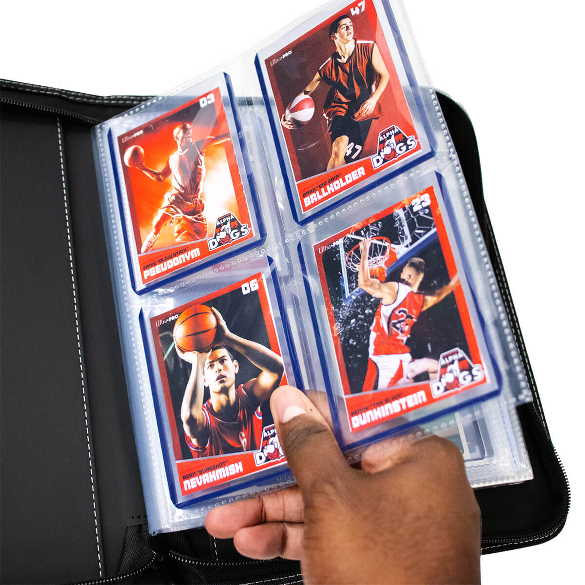 4-Pocket TOPLOADER® Zippered Premium PRO-BINDER®