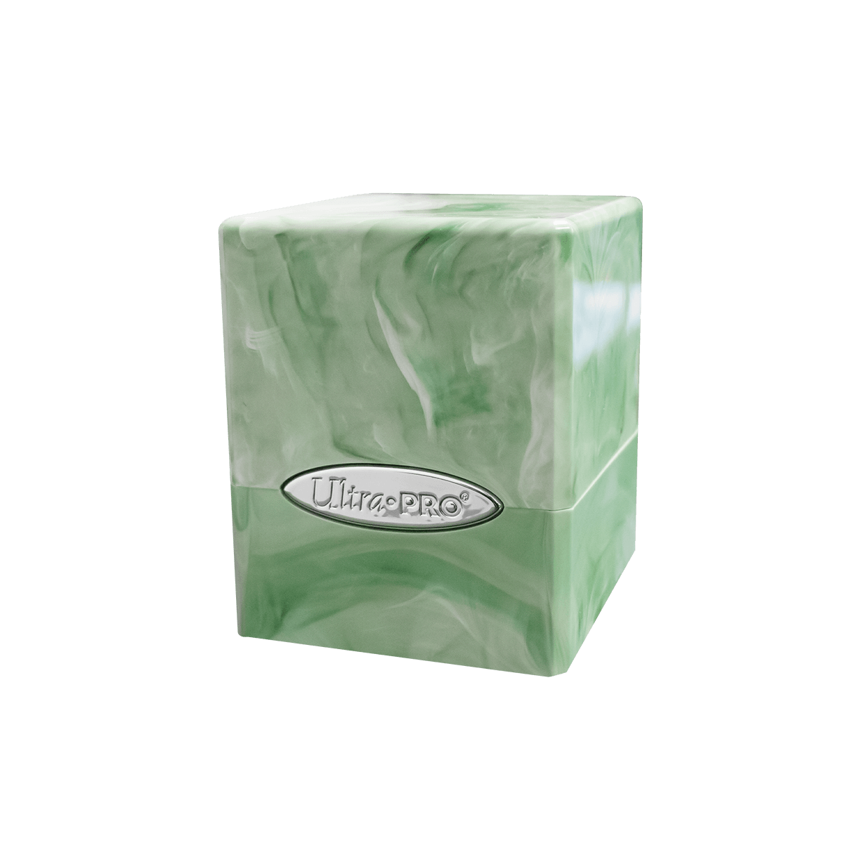 Marble SATIN® Cube - Lime Green / White