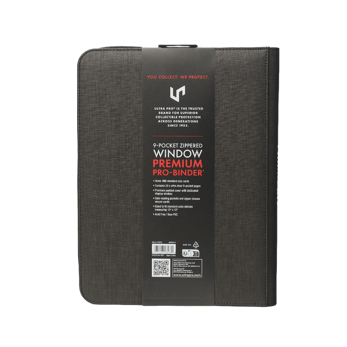 9-Pocket Zippered Window Premium PRO-BINDER®