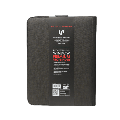 9-Pocket Zippered Window Premium PRO-BINDER®