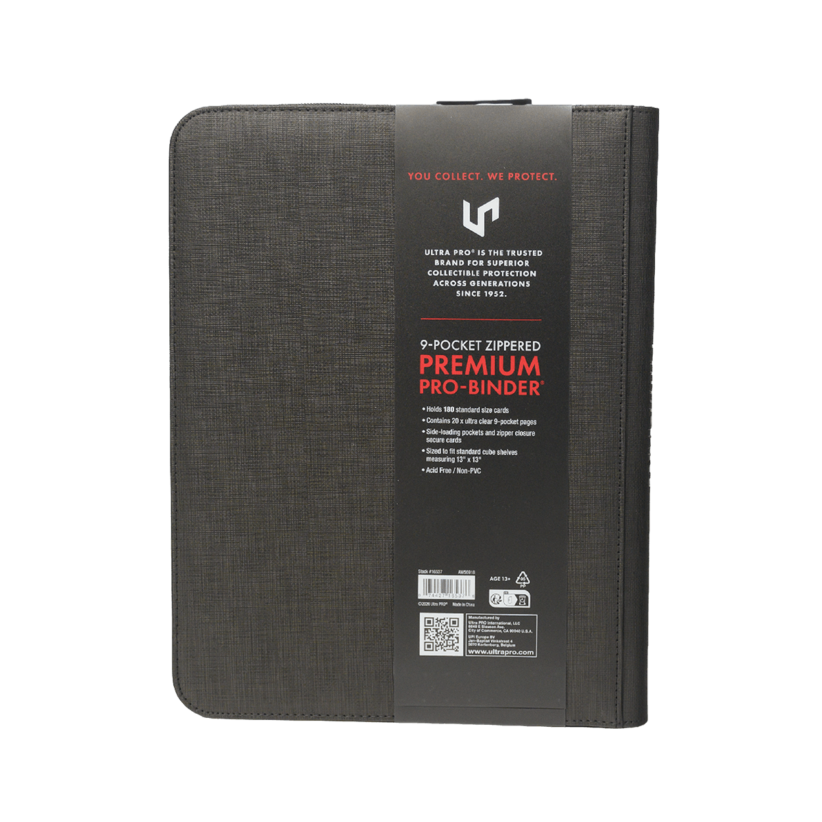 9-Pocket Zippered Premium PRO-BINDER®