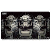Fallout - Brotherhood of Steel Black Stitched Edge Playmat for Tabletop Gaming