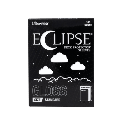 ECLIPSE® Gloss Standard DECK PROTECTOR® Sleeves: Arctic White - 105ct