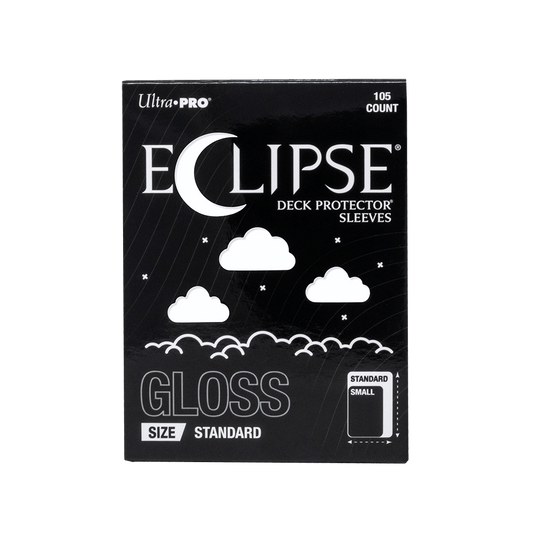 ECLIPSE® Gloss Standard DECK PROTECTOR® Sleeves: Arctic White - 105ct