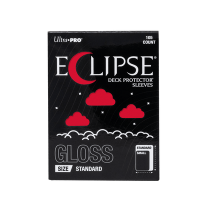 ECLIPSE® Gloss Standard DECK PROTECTOR® Sleeves: Apple Red - 105ct