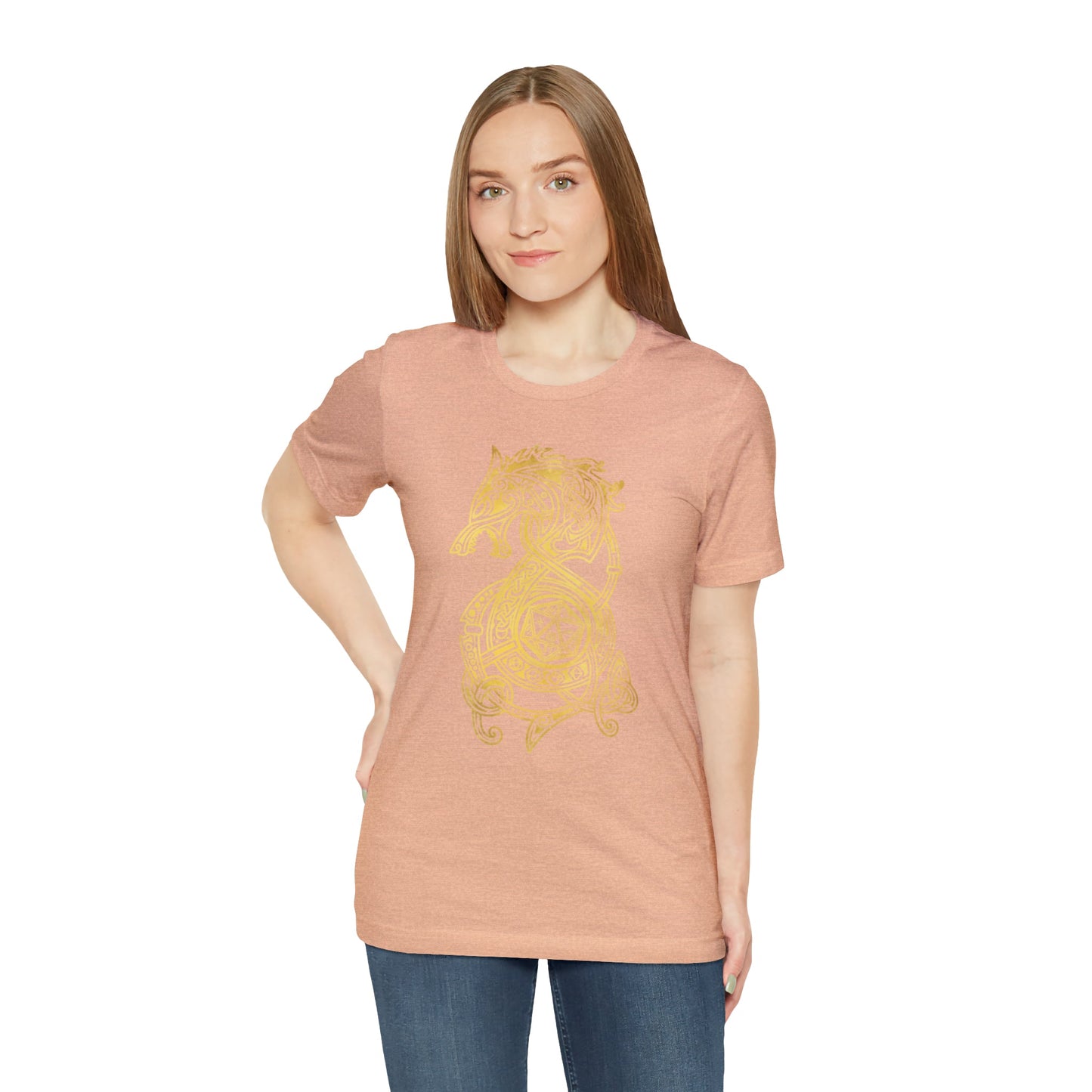 Golden Celtic Dice Dragon Shirt