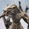 Werewolf Statue, Hand Painted Resin Sculpture | Gothic Halloween Legendary Monster Figurine | Dark Folklore Art for Spooky Home Decor