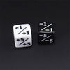 16mm Counting Dice | +1/-1 Double-Sided Six-Sided Dice | MTG Magic Counter
