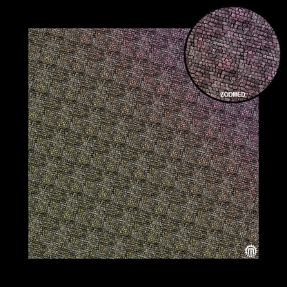 Bustling City Tabletop Wargaming Play Mat - Victorian Cobblestone Streets by Mats by Mars