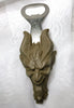 Krampus Opener, Hand Painted Resin, Bronze Finish | Gothic Holiday Barware | Krampus Devil Bottle Opener | Fantasy Gothic Barware Gift