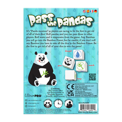 Pass the Pandas Dice Game