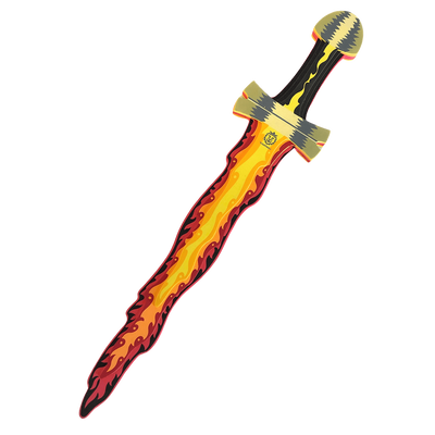 Fantasy Flame Foam Sword