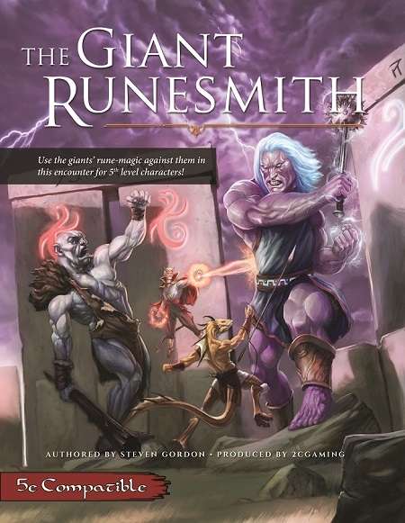 The Giant Runesmith – 5E Rune-Magic Encounter for Levels 3-9