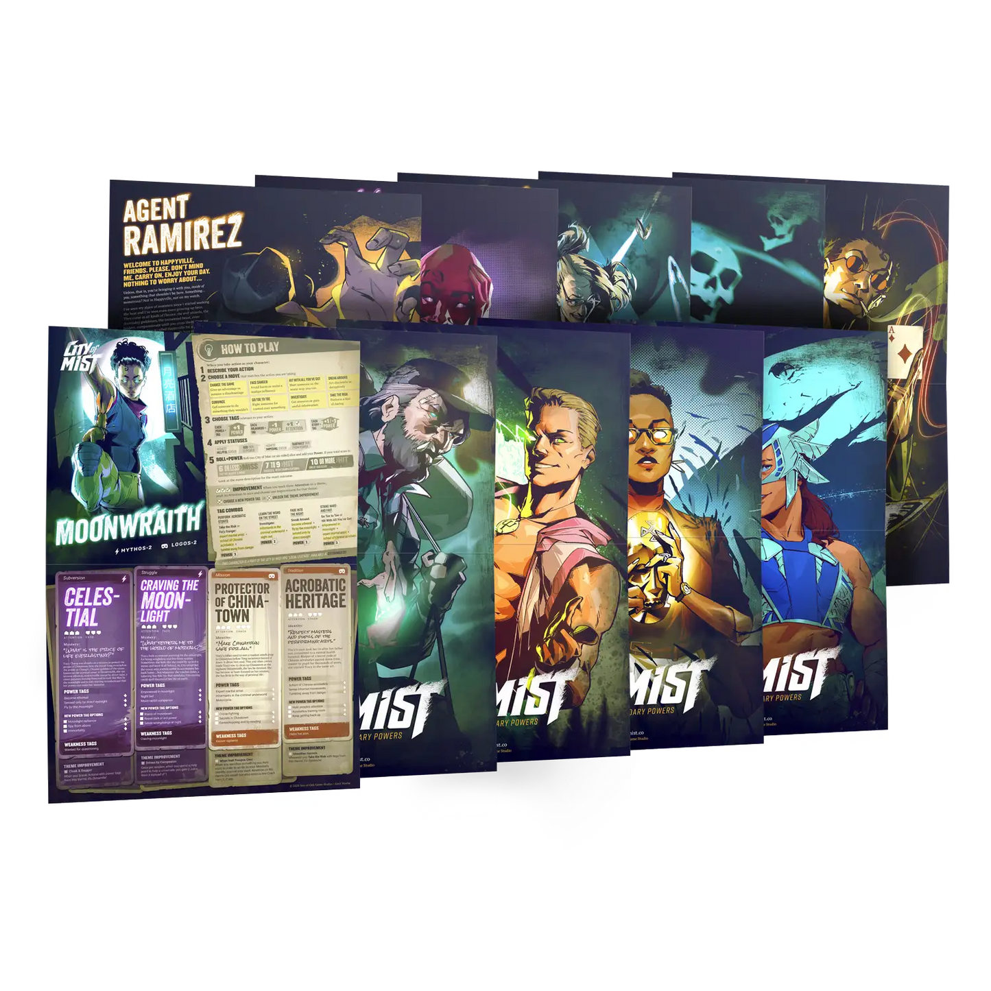 The Vigilante Set — City of Mist Local Legends Premium Slipcase Bundle