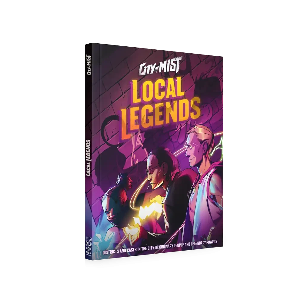 Local Legends — City of Mist Districts & One-Shots Expansion