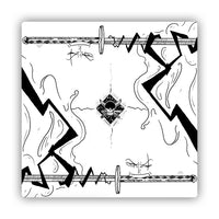 Triple-Blade Swordsman 2 Player Cloth Playmat