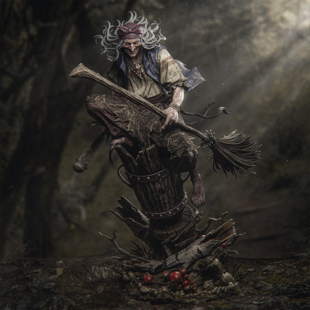 Baba Yaga - (SFW/NSFW 18+ Only) - 1:6, 1:9 Scale, Busts