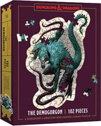 Dungeons & Dragons Mini Shaped Jigsaw Puzzle: The Demogorgon Edition