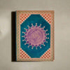 Hand-Dyed Mandala Leather Journal