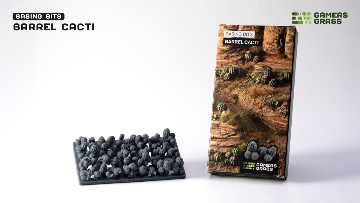 Gamers Grass | Basing Bits | Barrel Cacti