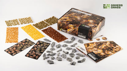 Gamers Grass | Basing Box | Golden Autumn Glade
