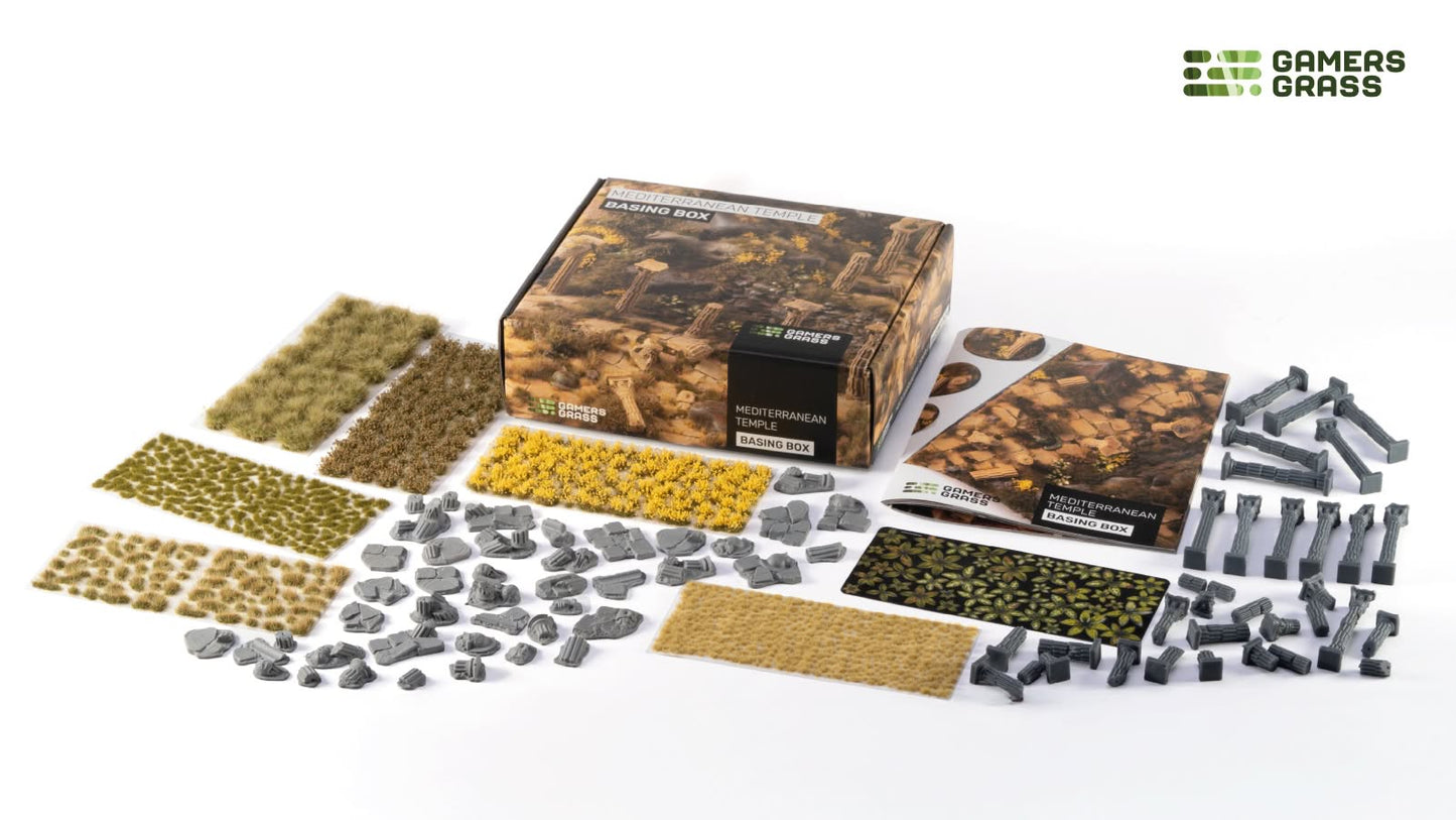 Gamers Grass | Basing Box | Mediterranean Temple