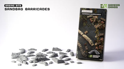 Gamers Grass | Basing Bits | Sandbag Barricades