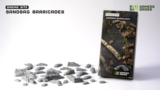 Gamers Grass | Basing Bits | Sandbag Barricades