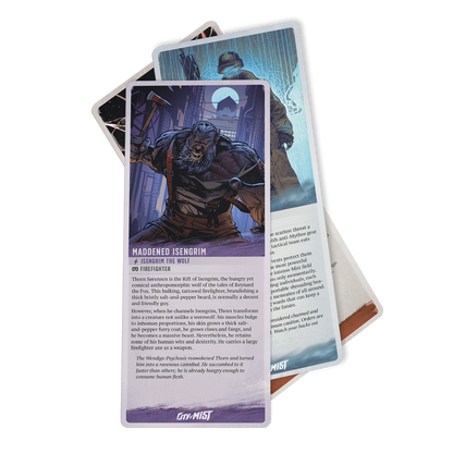 Deck of Legends — City of Mist Danger Cards (40-Card Deck)