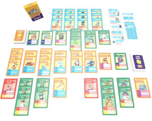 Dungeons and Dinos – Family-Friendly Fantasy Card Game