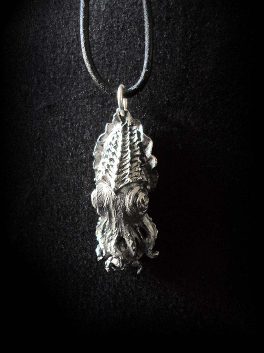 Cuttlefish Pendant | Gothic Necklace, Nautical Creature Pendant, Octopus Lovers Gift |Handmade Pendant, Lovecraft Jewelry, Animal Accessory
