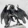 Mothman Statue, Hand Painted Resin Sculpture | Cryptozoology Creature Figurine | Urban Legend Moth Man Monster Figurine, Horror Art Decor
