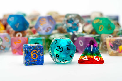 One Pound of Dice from FanRoll - Bulk Random RPG Dice Collection