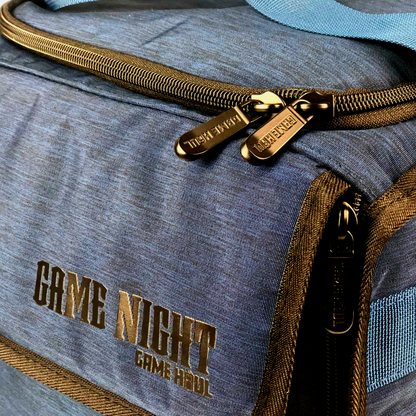 Game Night Bag: Evenfall Blue — Board Game Carrying Bag