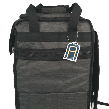 Game Haul Backpack: Medieval Gray — Board Game Transport Backpack