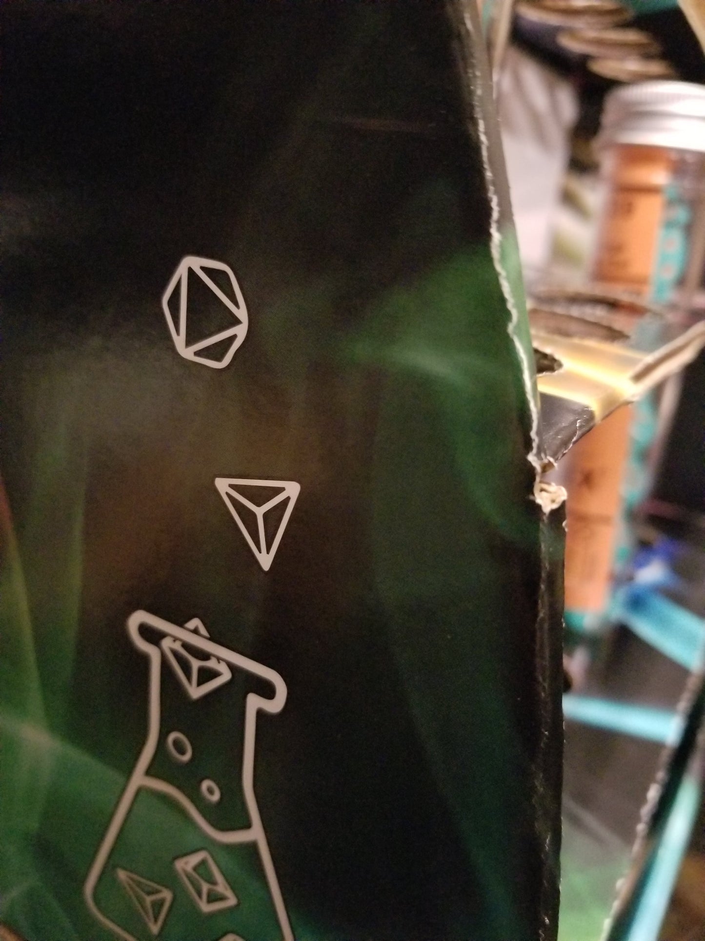 Lab Dice Tube Display